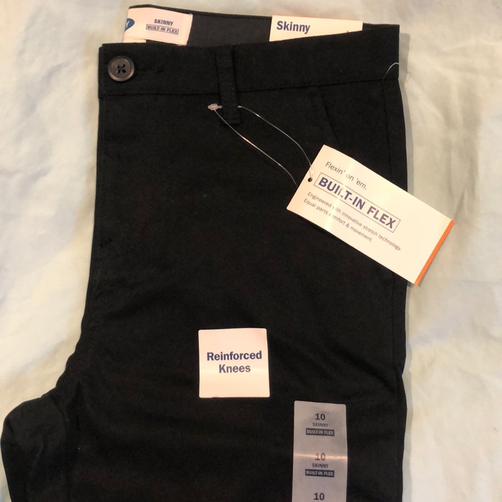 Boys black pants